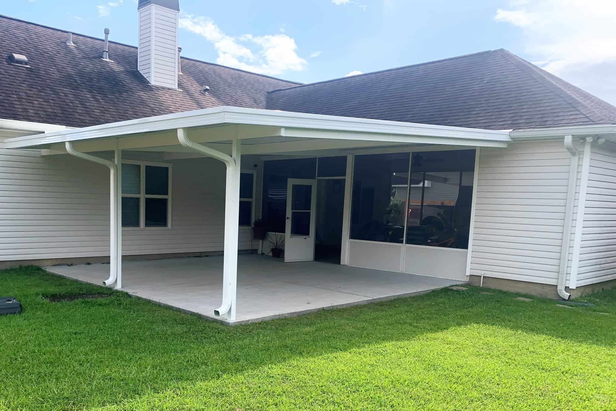 Patio Covers & Seamless Gutters in Slidell LA + Warranty